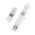 Load image into Gallery viewer, Two clear plastic strips with metal connectors on a white background