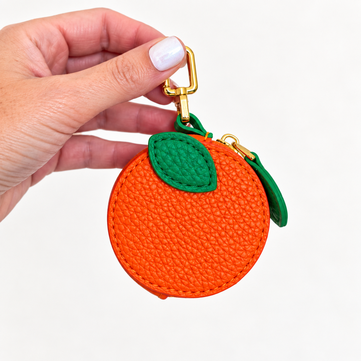 🍓🍋 Mini Fruit Coin / AirTag Keychain