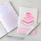 Fleurs on Sunday -  My Reading Journal | A5 Book Review Notebook