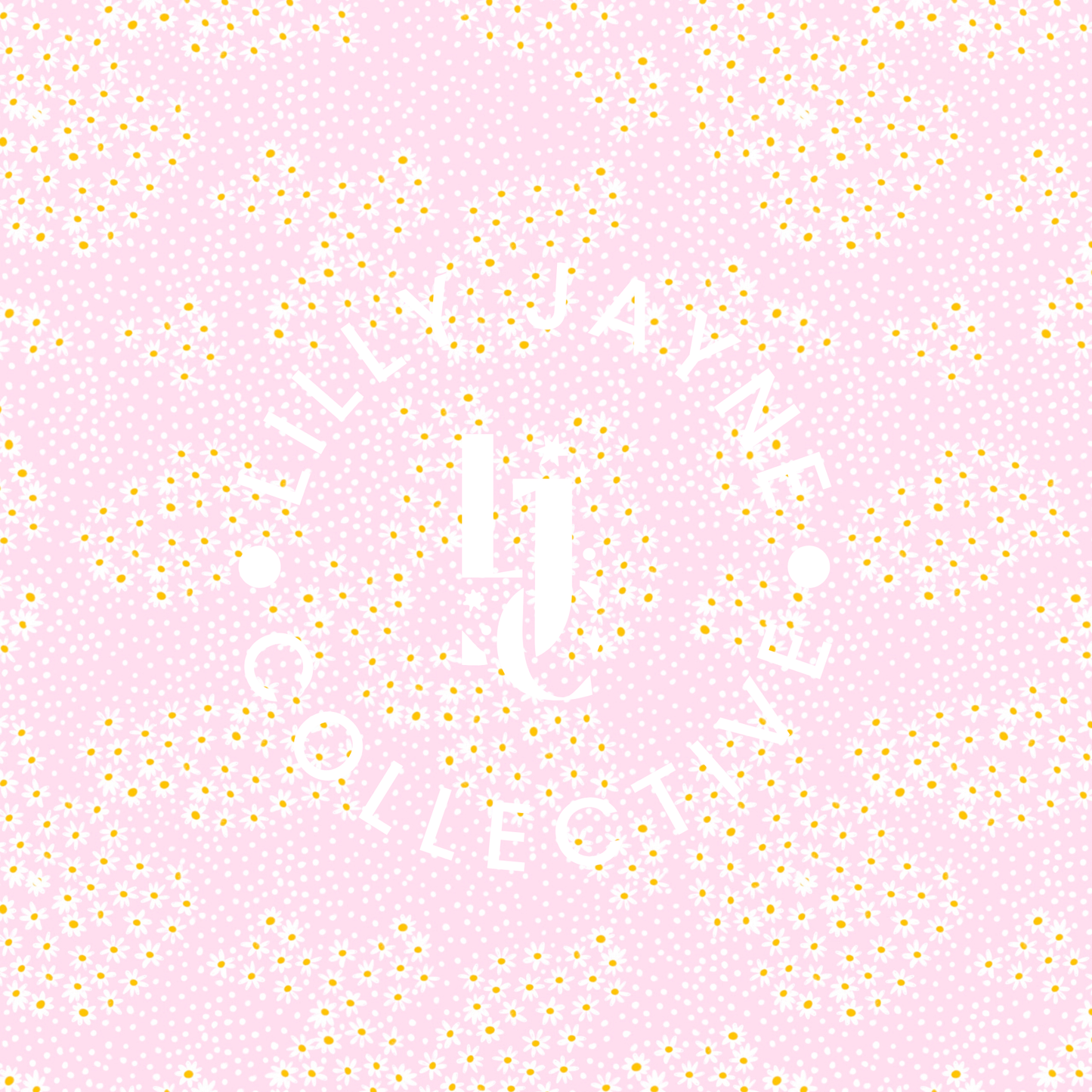 Pink Petal Fabric Lanyard