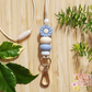 Blue Daisy Lanyard