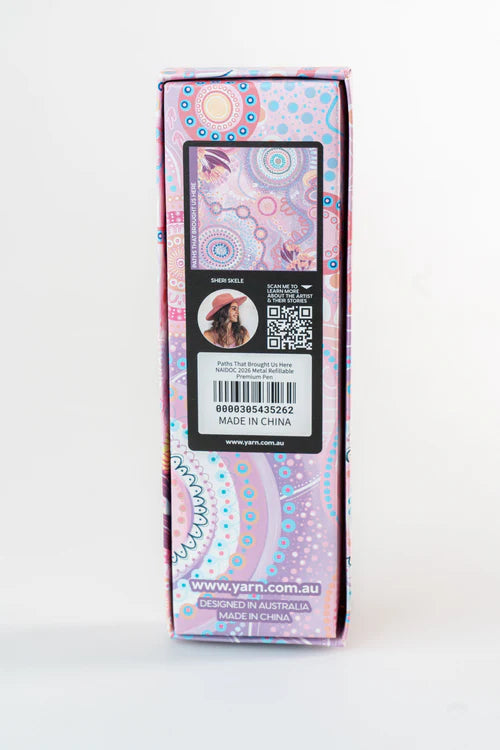 Paths That Brought Us Here NAIDOC 2026 Metal Refillable Premium Pen