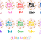 Fairy Bread Personalised Lanyard