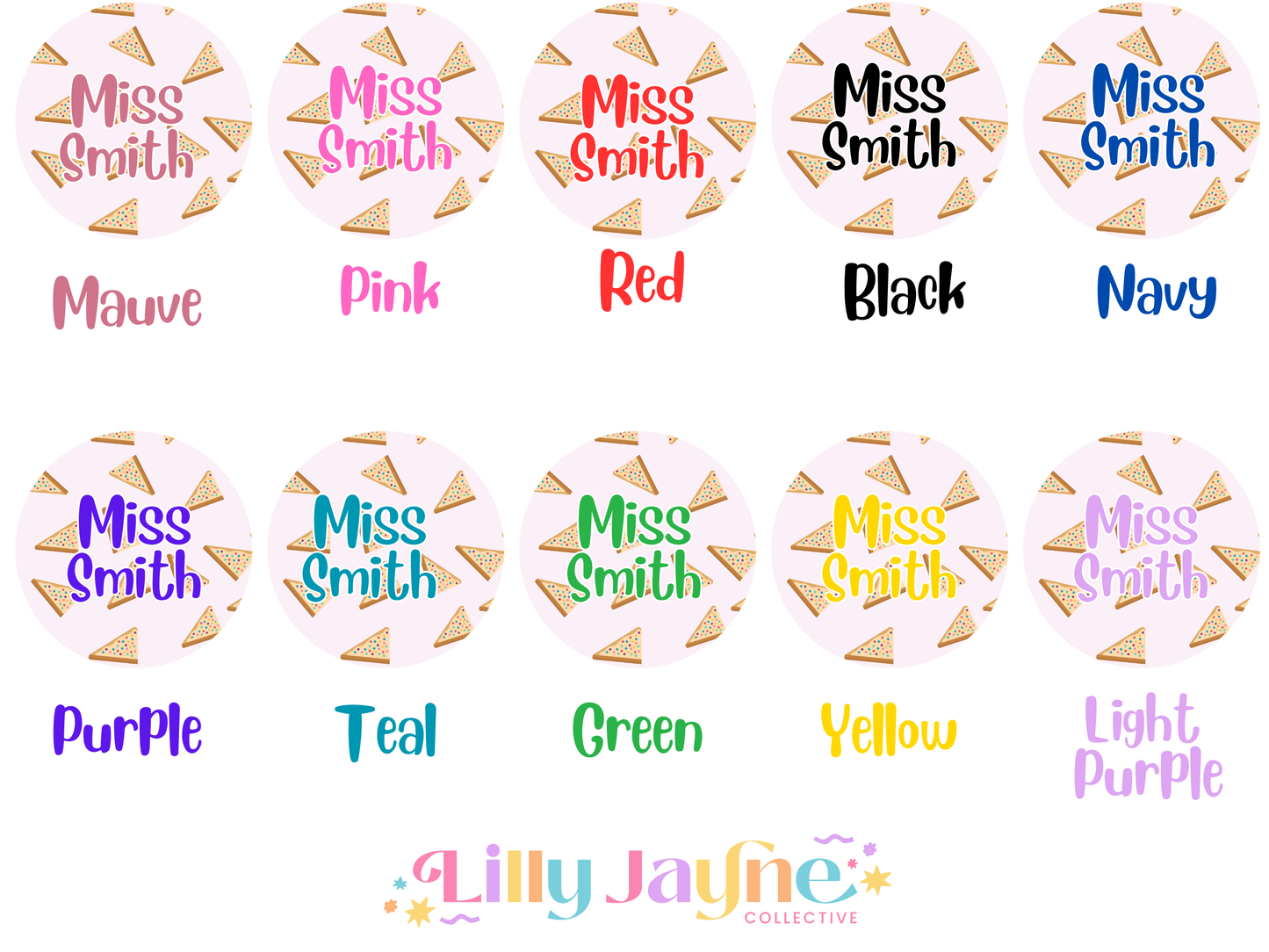 Fairy Bread Personalised Lanyard