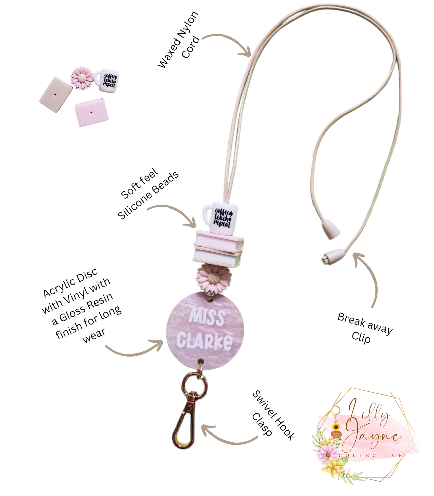 Teacher Personalised Lanyard - Bluey Lanyard