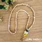 Wooden Bead Personalised Lanyard - Bee Kind