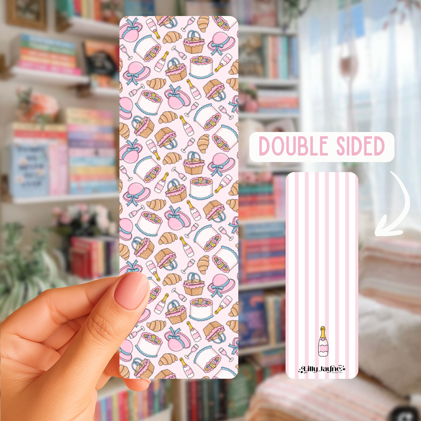Bestie Brunch - Double-sided bookmark with Matte finish
