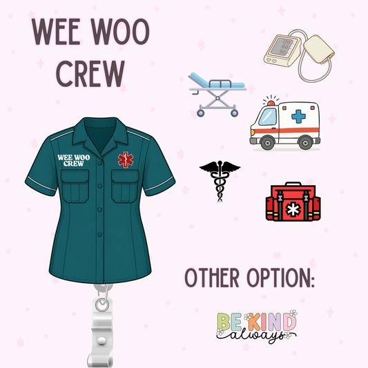* PRE-ORDER * Paramedic Shaker Reel Badge | Ambulance ID Badge Reel