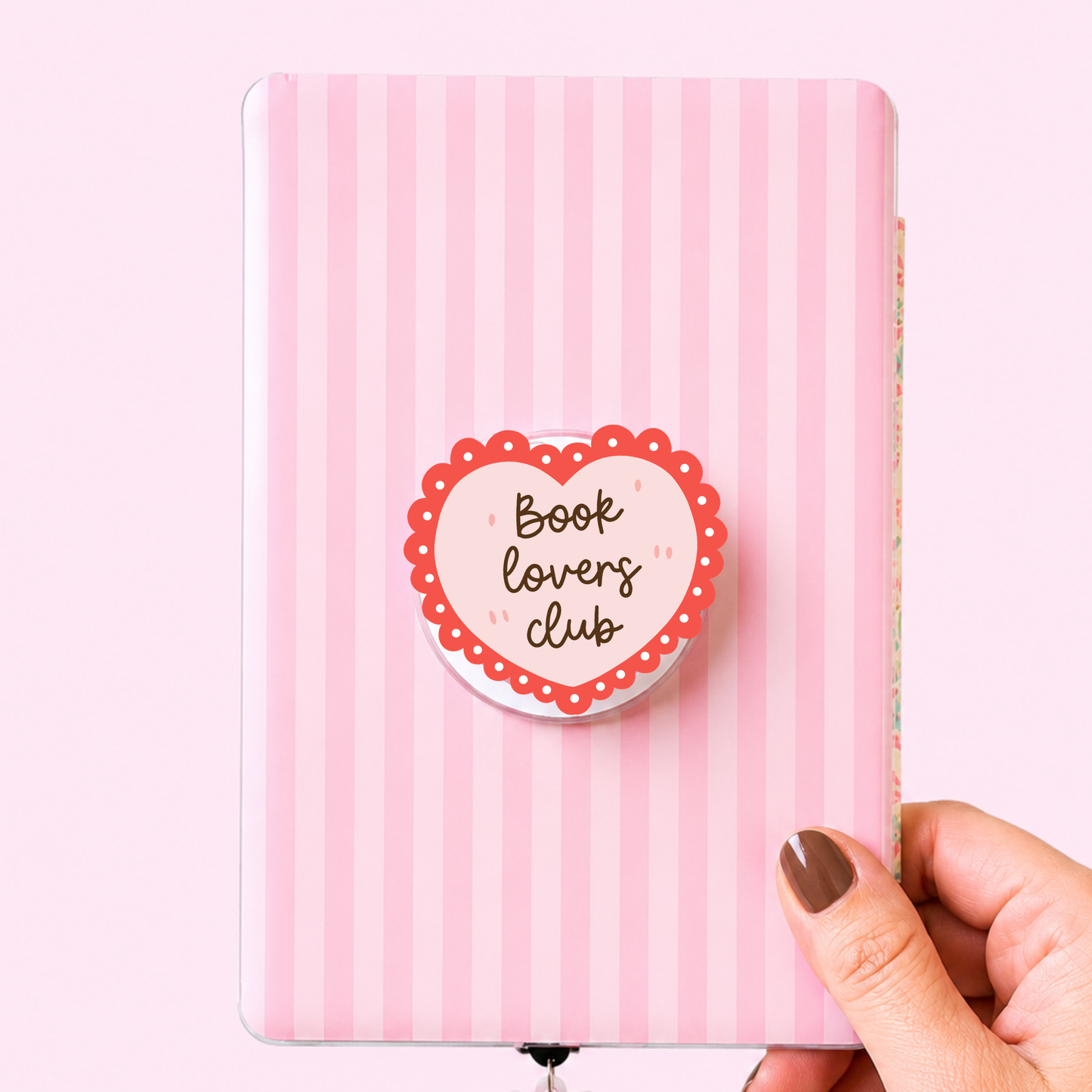 E-reader / Phone Magsafe Pop Grip - Book Lovers Club
