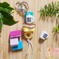 Coffee Teach Repeat Teacher Keyring