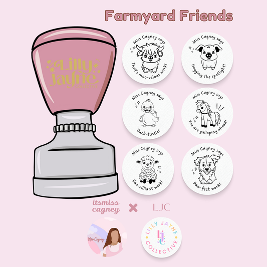 Farmyard Friends Collection of 6 Stamps