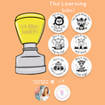 Load image into Gallery viewer, Well Done! Hippo Personalised Teacher Stamp
