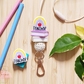 Rainbow Teacher Keychain