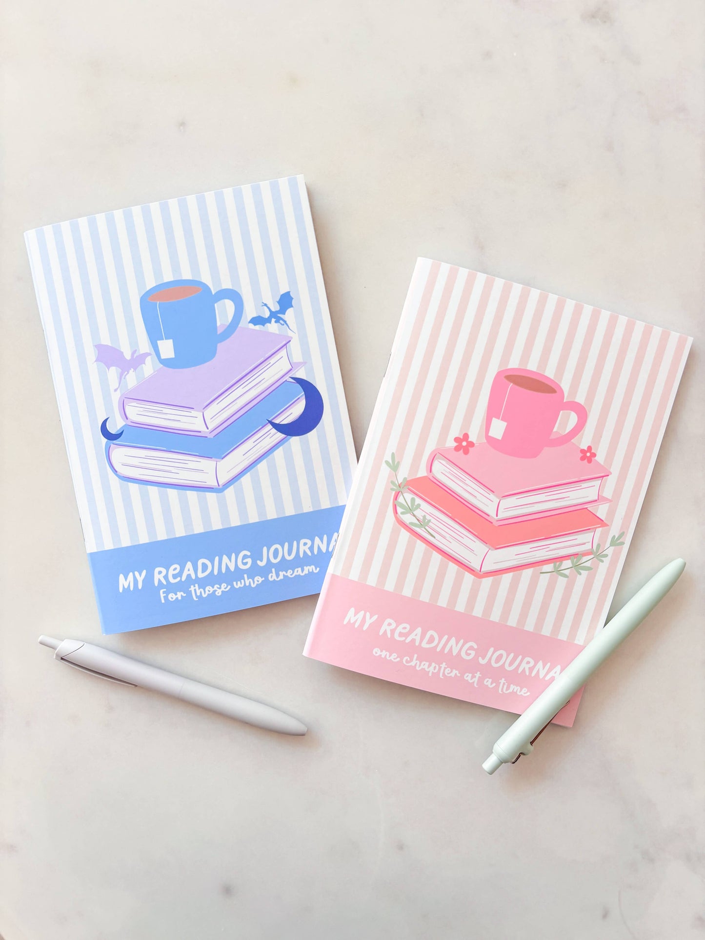 Fleurs on Sunday -  My Reading Journal | A5 Book Review Notebook