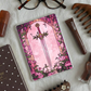 Kindle Insert | Matte Laminated E-Reader Insert - Pink Fantasy Sword