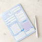 Fleurs on Sunday - Fantasy Dragons Book Review Notepad | A5 Notepad
