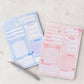 Fleurs on Sunday - Fantasy Dragons Book Review Notepad | A5 Notepad