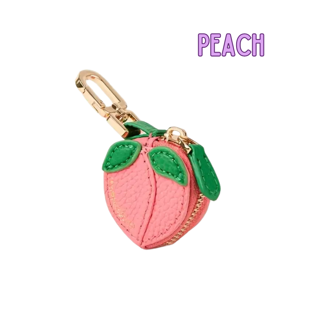 🍓🍋 Mini Fruit Coin / AirTag Keychain