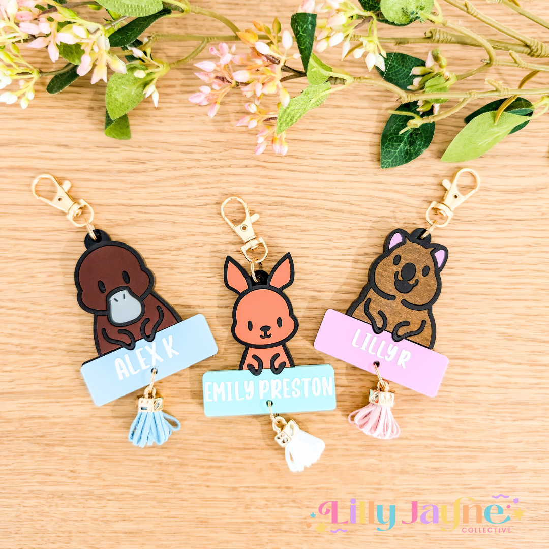 Platypus Personalised Bag Tag