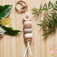 Natural Greige Keychain