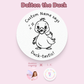 Promotional image for Duck-tastic Personalised Teacher Stamp featuring an illustration of a smiling duck with the text 'Custom Name says Duck-tastic!' and spaces for personalization.