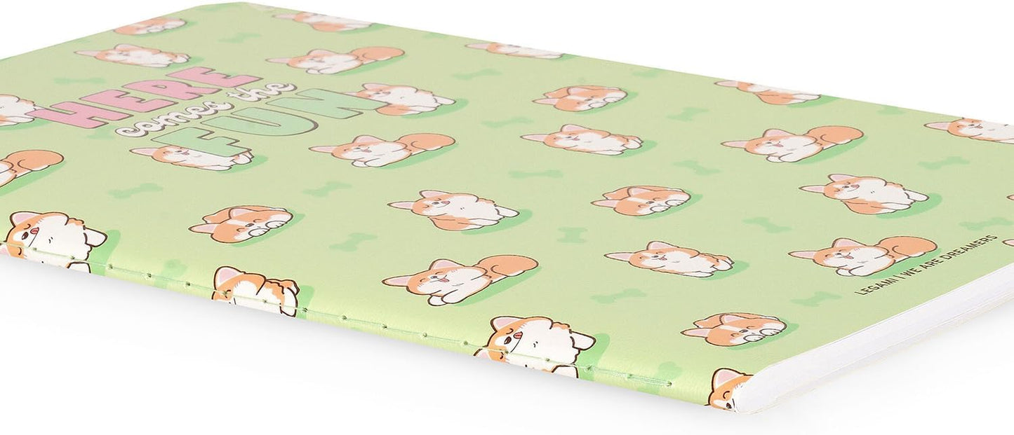 Legami - Quaderno Collection - Notebook - Medium - Lined - Corgi