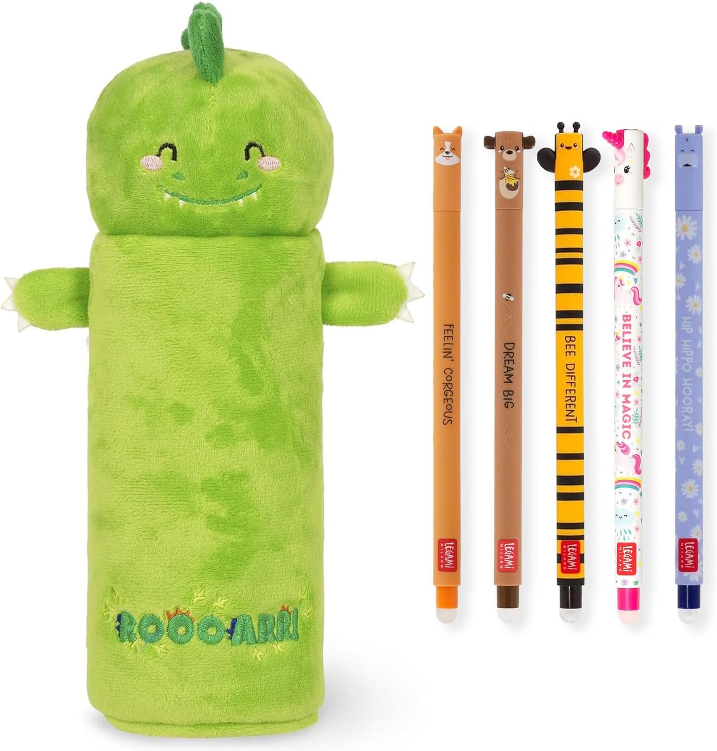 Legami - Plush Pencil Case - Dino
