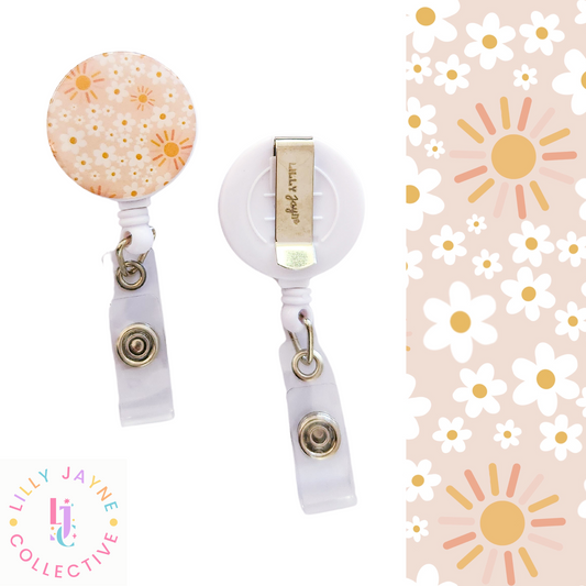 Sunshine and Daisy's ID Reel Badge