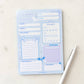 Fleurs on Sunday - Fantasy Dragons Book Review Notepad | A5 Notepad