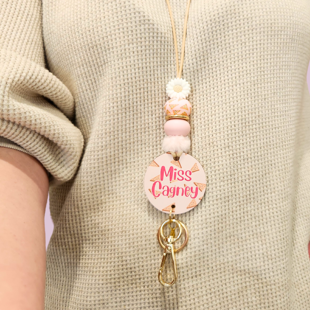 Fairy Bread Personalised Lanyard