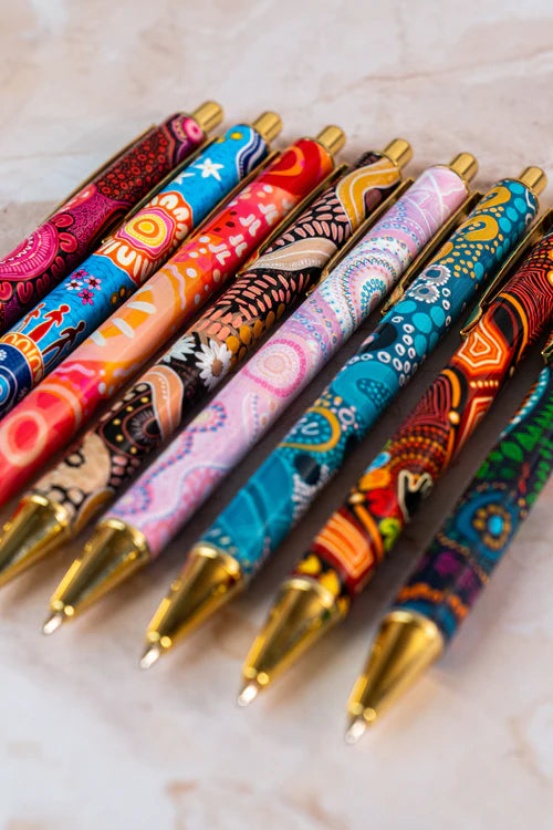 Paths That Brought Us Here NAIDOC 2026 Metal Refillable Premium Pen