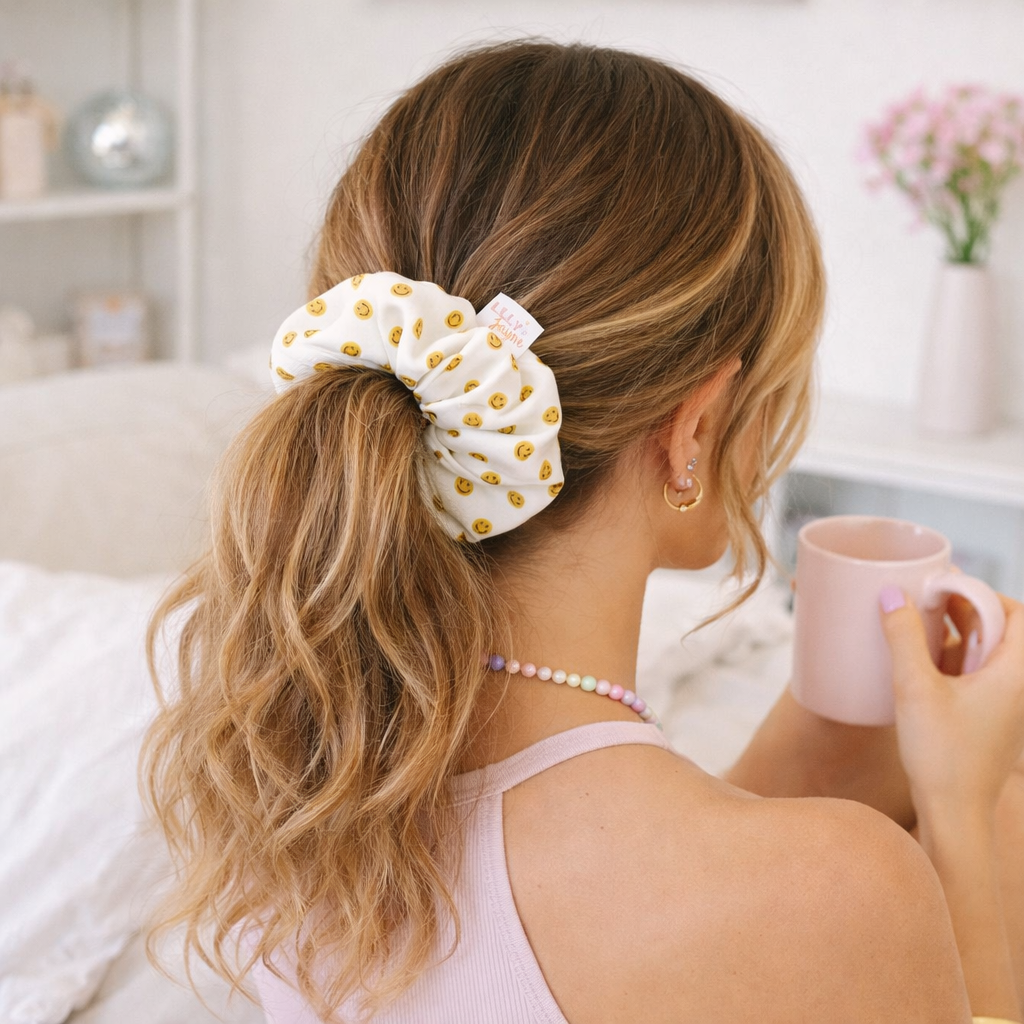 Good Vibes Only Luxe Hair Scrunchie