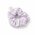 Load image into Gallery viewer, Purple Gingham- Scrunchie Lanyard – Stretchy, Safe & Cute (49cm + Stretch)
