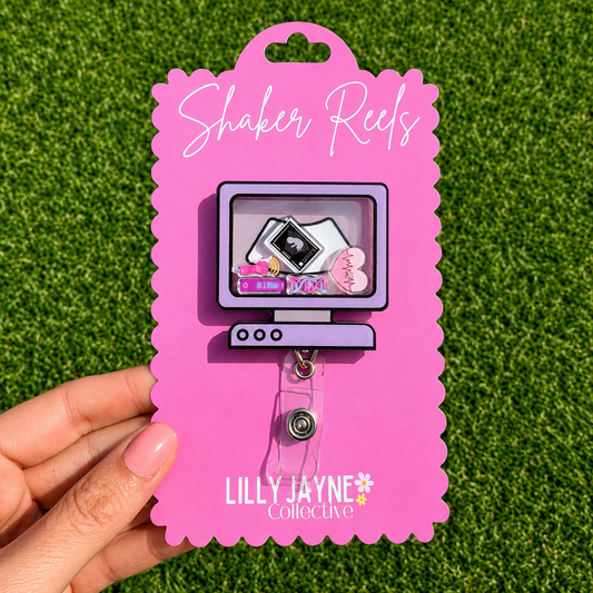 Sonographer Shaker Reel Badge| Ultrasound Technicians