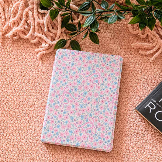 Floral Bow Kindle & Kobo Case | Paperwhite Gen 12, Gen 11 + Kobo Libra Colour