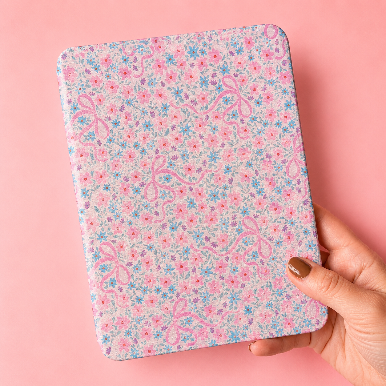 Floral Bow Kindle & Kobo Case | Paperwhite Gen 12, Gen 11 + Kobo Libra Colour