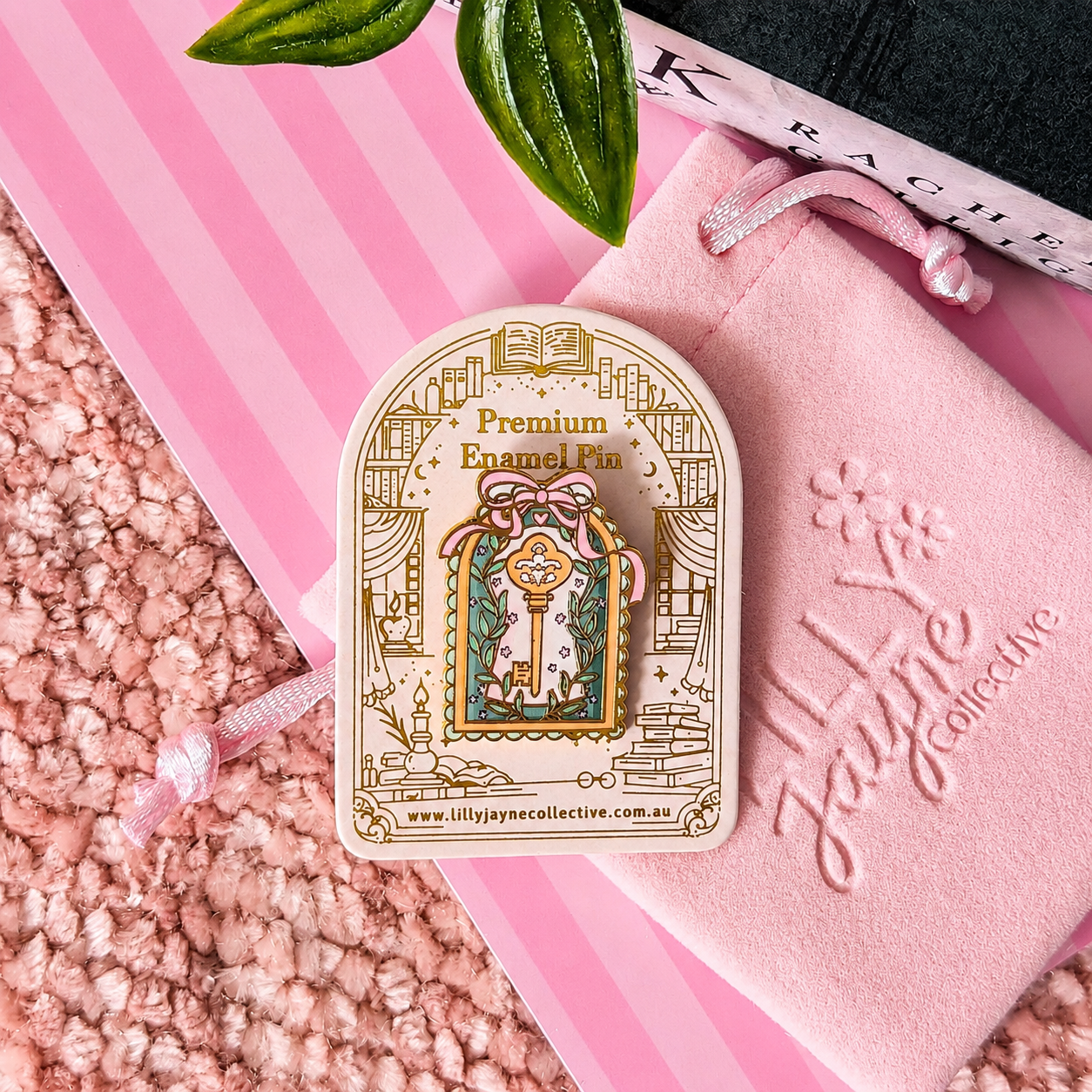 Fantasy Key | Premium Hard Enamel Pin Collection ✨