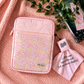 E-reader / Tablet Sleeve / Case / Book Sleeve - Pastel Petal