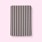 Kindle & Kobo Inserts | Matte Laminated E-Reader Insert - Brown & Beige Stripe