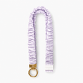 Load image into Gallery viewer, Purple Gingham- Scrunchie Lanyard – Stretchy, Safe & Cute (49cm + Stretch)
