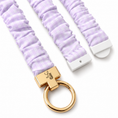 Load image into Gallery viewer, Purple Gingham- Scrunchie Lanyard – Stretchy, Safe & Cute (49cm + Stretch)
