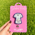 Load image into Gallery viewer, Dental Shaker Reel Badge | Cute Dental ID Badge Reel
