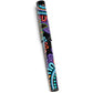 Colorful pen case with abstract design on a white background - aboriginal art