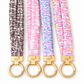 Pink Gingham Scrunchie Lanyard | Pink Work Lanyard