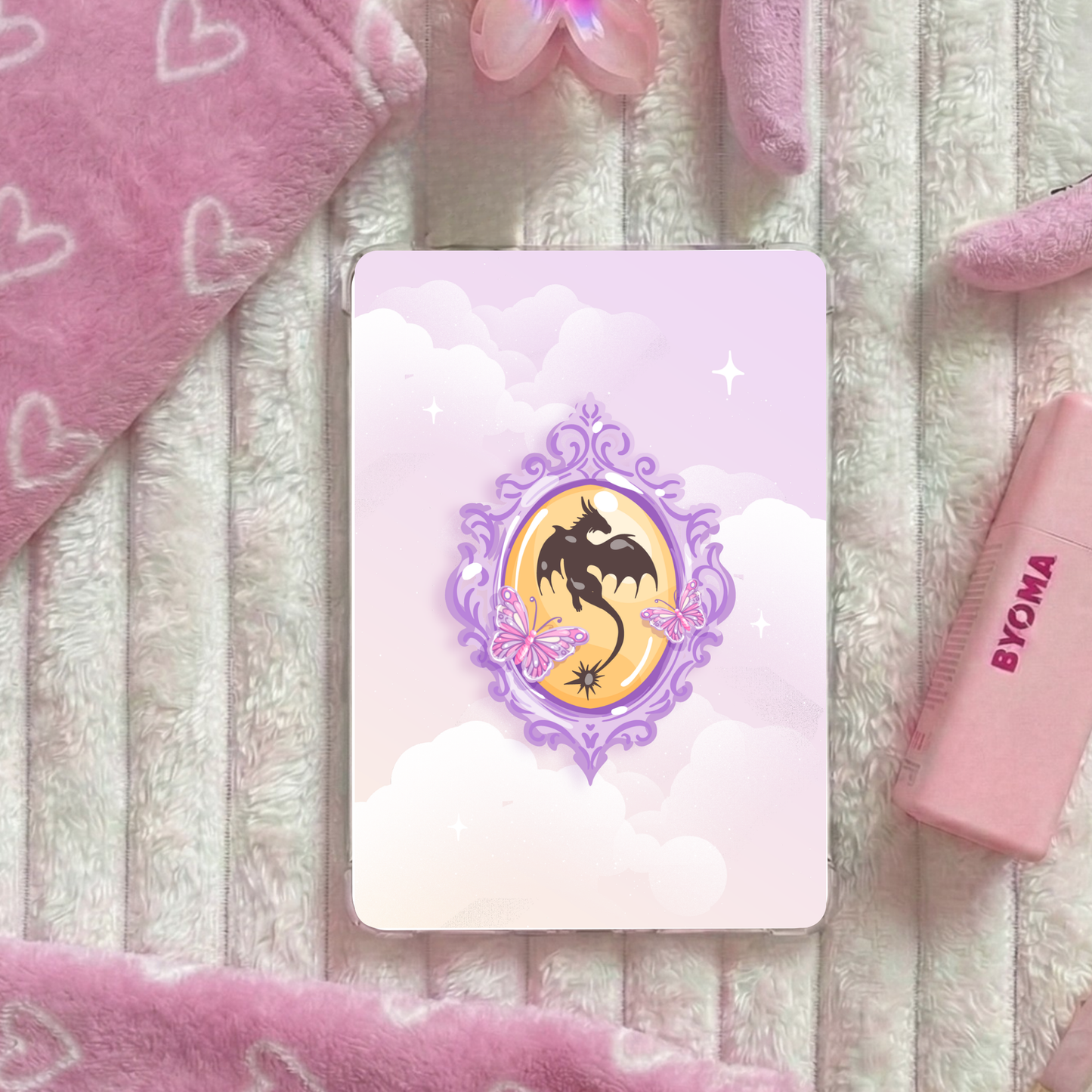 Kindle & Kobo Inserts | Matte Laminated E-Reader Insert - Fantasy Dragon