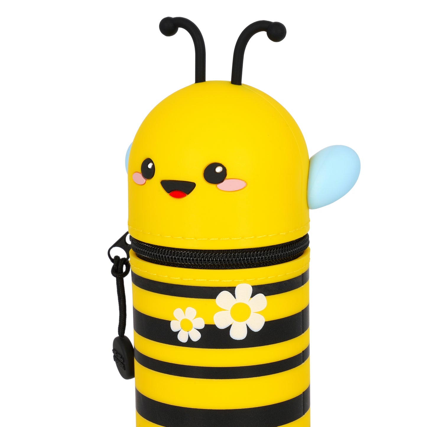 Legami - 2-in-1 Silicone Pencil Case - Kawaii - Bee