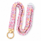 Pastel Garden Scrunchie Lanyard | Floral Work Lanyard