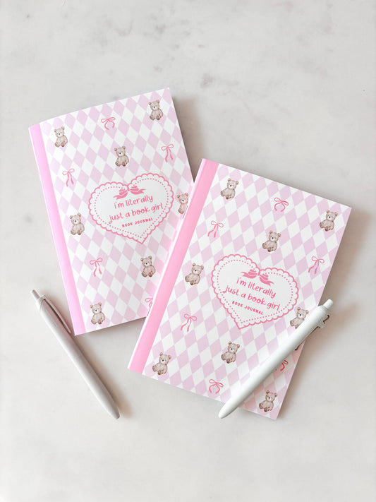 Fleurs on Sunday - I'm Literally Just A Book Girl Journal | A5 Book Review Notebook