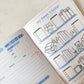 Fleurs on Sunday - Blue Floral Reading Journal | A5 Book Review Notebook