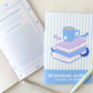 Fleurs on Sunday - Fantasy Dragons Reading Journal | A5 Book Review Notebook